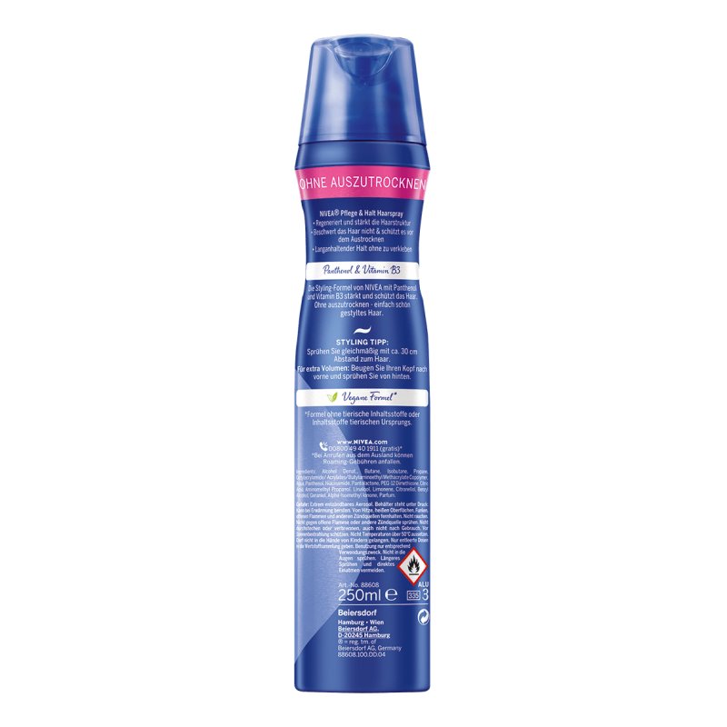 NIVEA 88608 hair cream & mousse Hair mousse 250 ml