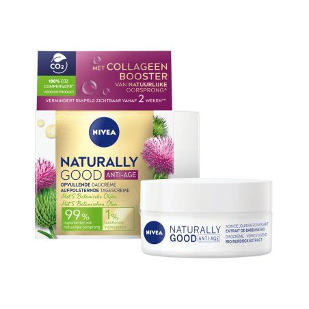 NIVEA Naturally Good Anti-Aging Day Cream Crème de jour Decollete, Visage