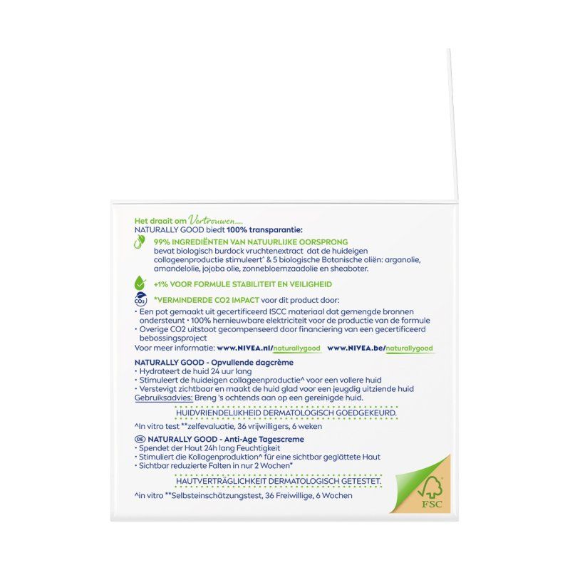 Nivea Naturally Good Anti-Age Day Cream 50ml