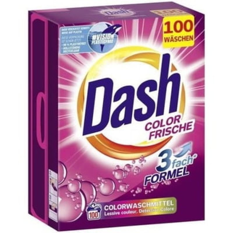 Dash Laundry Powder 100 Washes 6kg Color Fresh