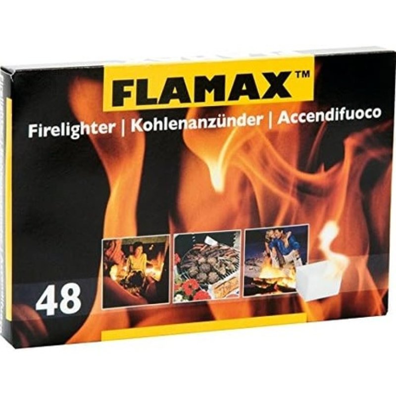 Flamax Fresh Chimney Oven BBQ Lighters 24x48mm - Pack of 1152
