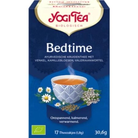Yogi Tea Bedtime Organic Relaxing Ayurvedic Herbal Tea with Valerian