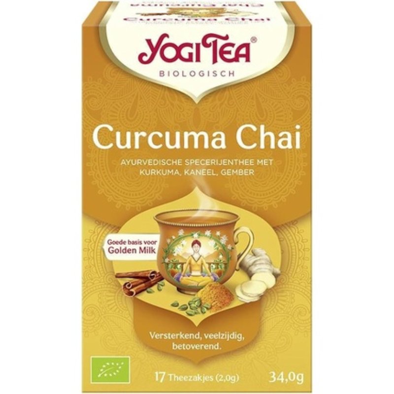 Yogi Tea Turmeric Chai Organic 34g