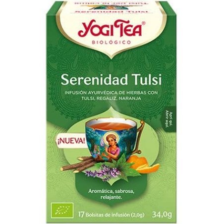 Yogi Tea Serenidad Tulsi Organic 17 Filters