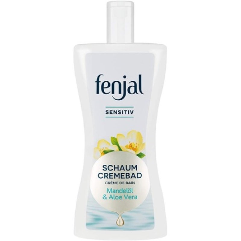 Fenjal Sensitive Foam Cream Bath with Almond Oil and Aloe Vera 400ml