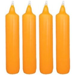 Sigro Advent Candles 23x105mm Wax Yellow - Pack of 12