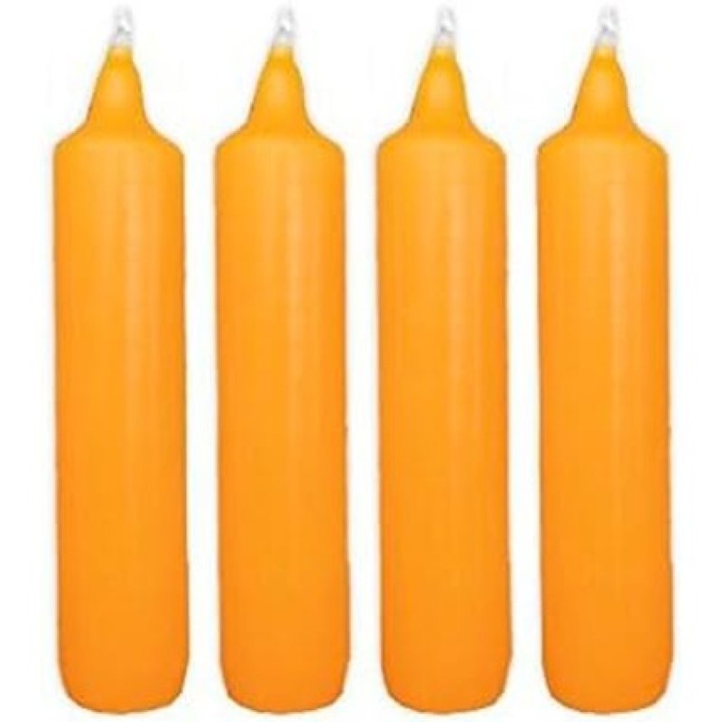 Sigro Advent Candles 23x105mm Wax Yellow - Pack of 12