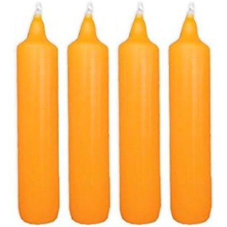 Sigro Advent Candles 23x105mm Wax Yellow - Pack of 12