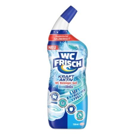WC Frisch 2904514 bathroom/toilet cleaner 750 ml Bottle Ocean Gel Disinfectant