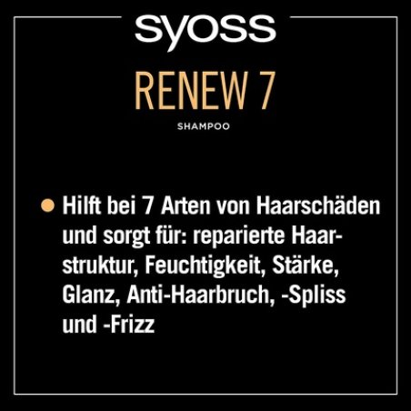 Syoss Renew 7 Shampoo 440ml