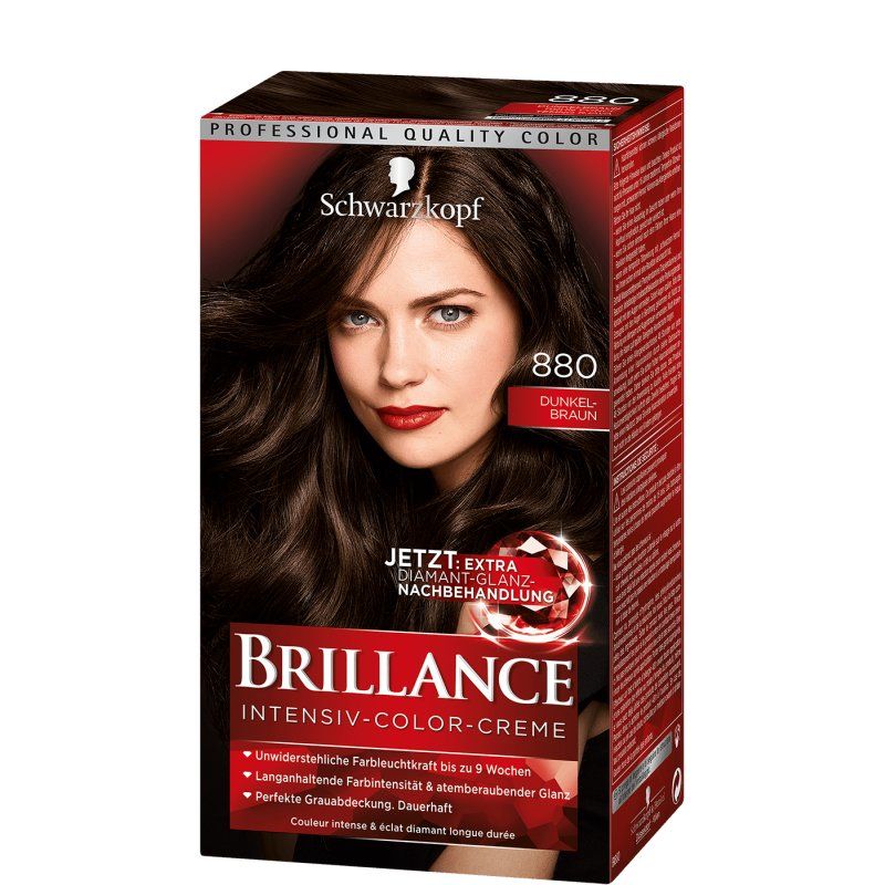 Schwarzkopf Brillance Intensive Color Creme Dark Brown 880