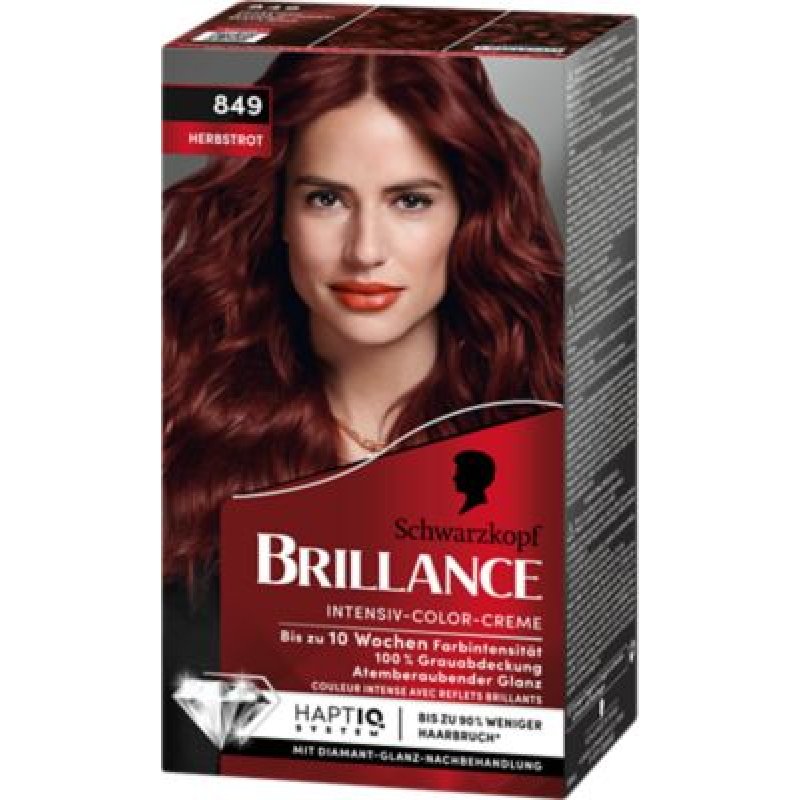 Schwarzkopf Brillance hair colour Auburn