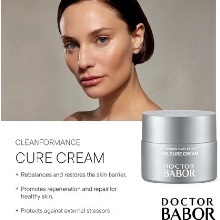 DOCTOR BABOR Regeneration The Cure Cream Revitalizing Facial Care with 15% BIOGEN PLANT Extract Anti-inflammatory and