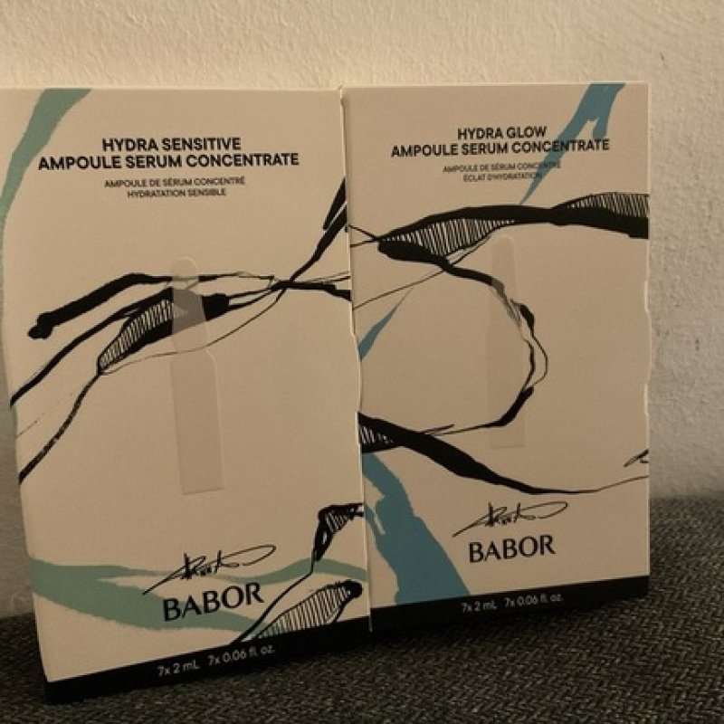 Babor X Hanna Schonwald Ampoule Serum Concentrate Hydra Sensitive & Hydra Glow