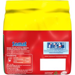 Somat Classic Powder Dishwasher Cleaner for Daily Cleaning 960g