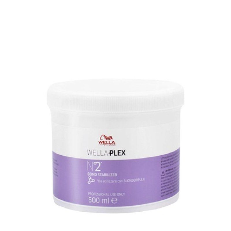 Wella Professionals Wellaplex Bond Stabilizer No. 2 Post Colour Treatment Cream For Strengthening 500 Ml