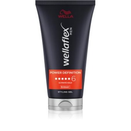 Wella Wellaflex Men Power Definition Styling Gel - 150 Ml