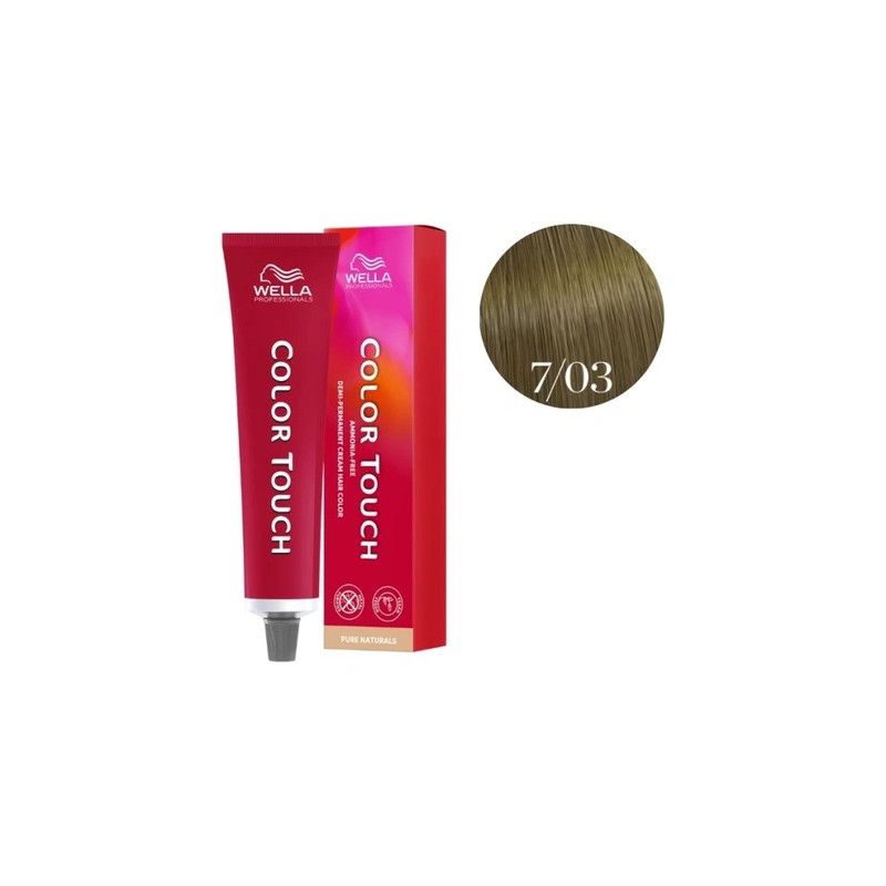Wella Color Touch Pure Naturals 7/03 - 60ml