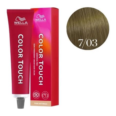 Wella Color Touch Pure Naturals 7/03 - 60ml
