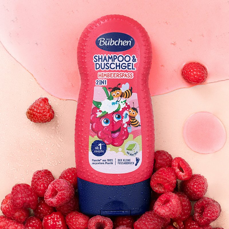 Bübchen 480276 shampooing pour bébé 230 ml 2-in-1 shampoo & shower gel