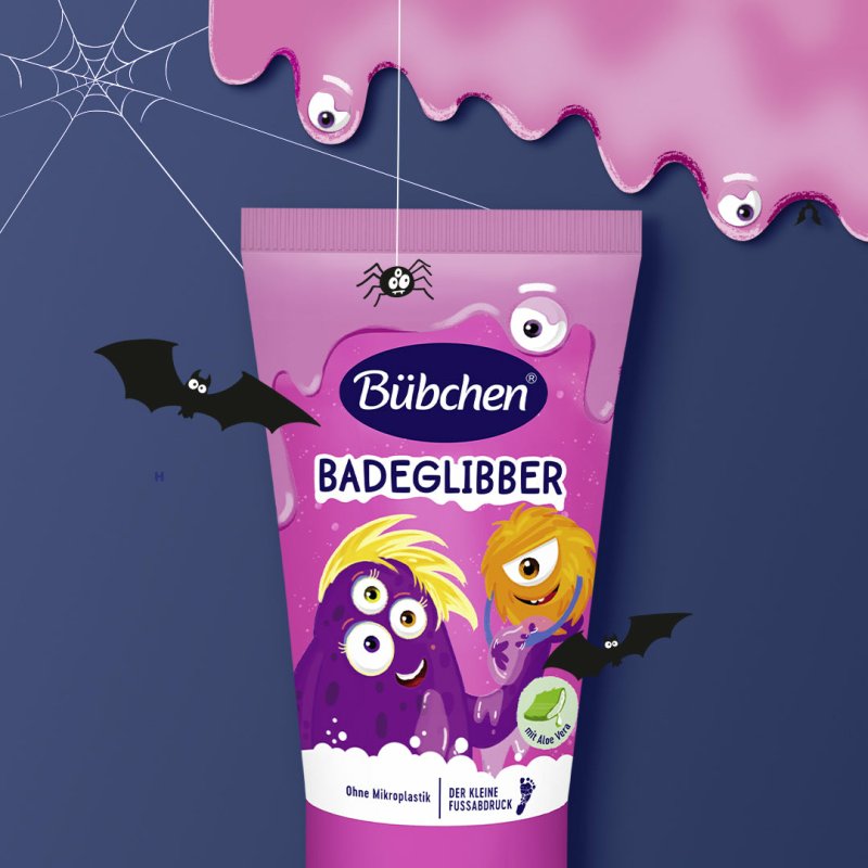 Bübchen Pink Bath Slime 130ml Cotton Candy