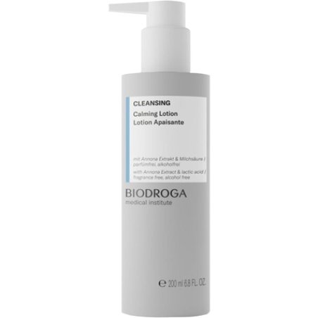 BIODROGA Medical Institute Cleansing Calming Lotion 200ml with Antioxidants - Sensitive, Soothing, pH Neutral,