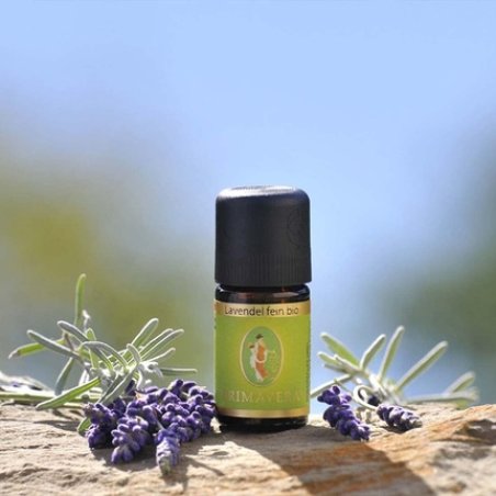 PRIMAVERA Lavender Essential Oil Demeter 5ml - Balancing, Calming, Relaxing Aromatherapy Oil - Vegan