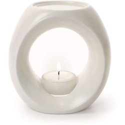 Primavera Fragrance Lamp Cream White Matt - Aroma Diffuser, Scented Candle, Room Fragrance
