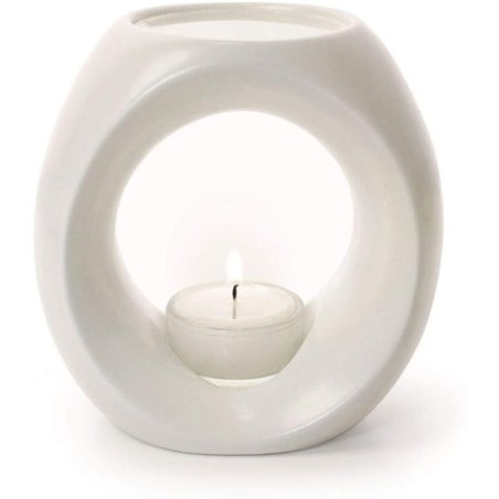Primavera Fragrance Lamp Cream White Matt - Aroma Diffuser, Scented Candle, Room Fragrance