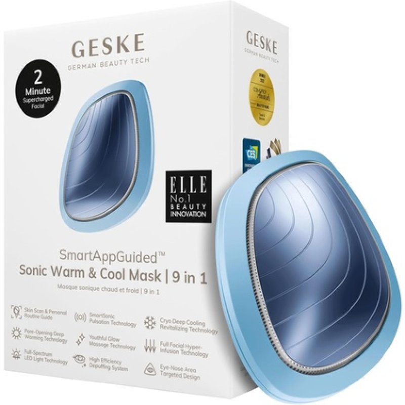Geske Smartappguidedtm Sonic Warm & Cool 9-in-1 LED Face Mask