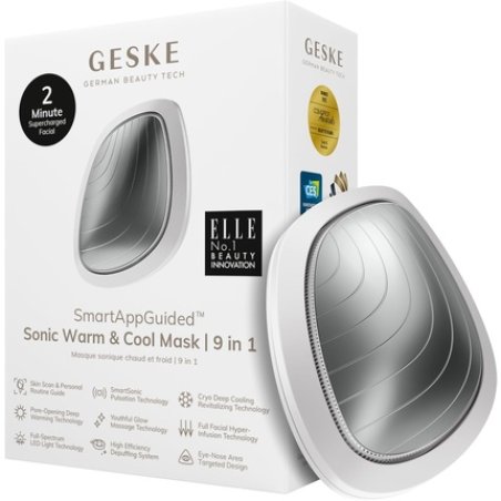 Geske Smartappguidedtm Sonic Warm & Cool Mask 9 in 1 Beauty LED