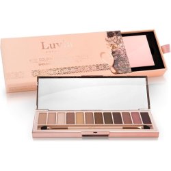 Luvia Endless Nude Eyeshadow Palette with 12 Matte and Warm Shimmer Shades - Vegan Makeup - Limited Edition Gift Box