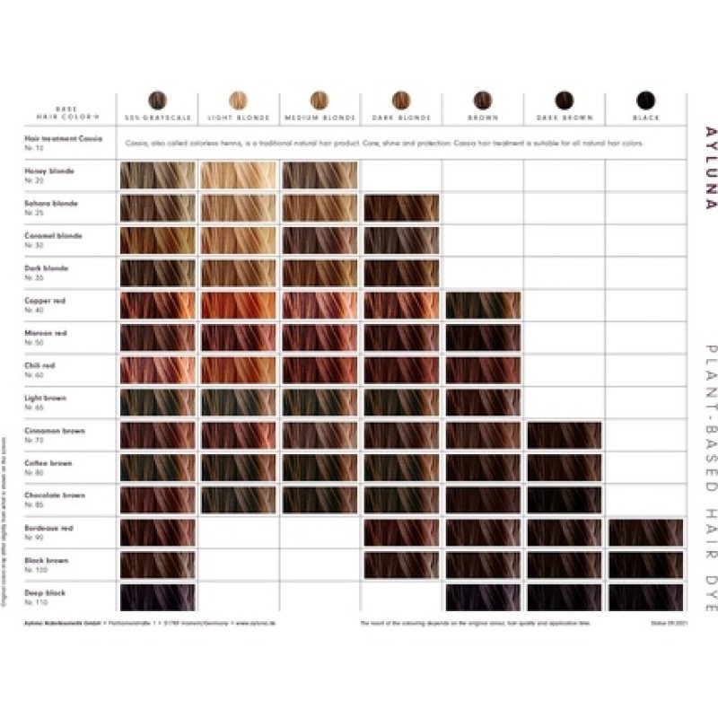 Ayluna Hair Colour Cassia Clear