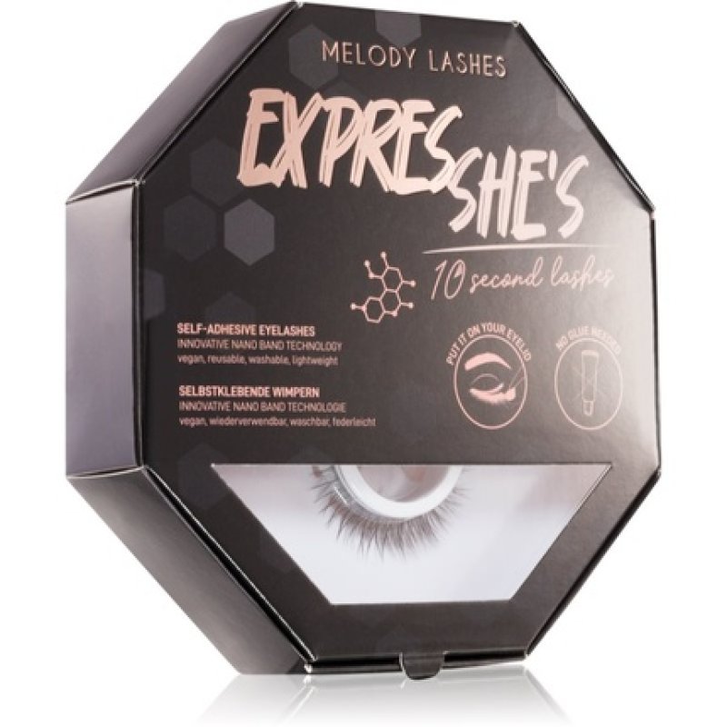 Melody Lashes Expressed False Eyelashes - 2 pcs