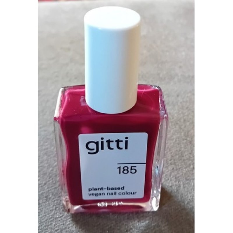 Gitti Plant Based Vegan Nail Color 185 Royal Red 15ml