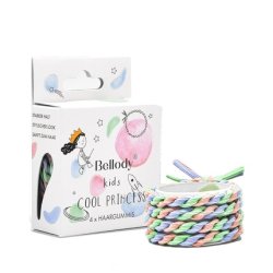 Bellody Original Girls Hair Ties Stylish Braided Children's Hair Tie with Strong Hold Cool Princess Women's Hair