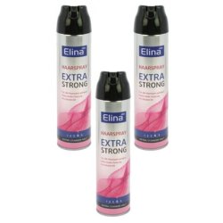 Elina Med Extra Strong Hair Spray with Pro Vitamin B5 300ml