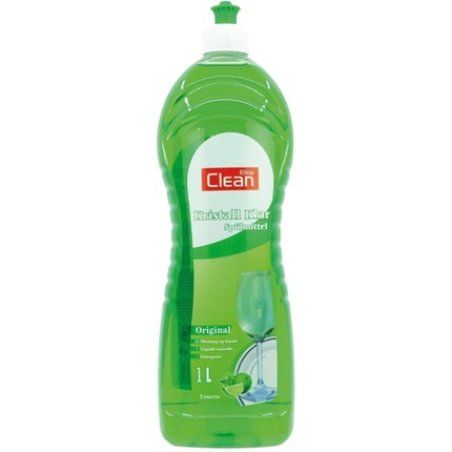 Clean Dishwashing Liquid 1l Original Lime