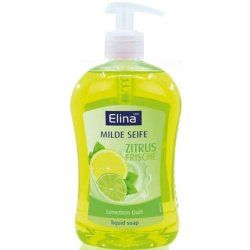Elina Liquid Soap Elina 500ml Green Fresh With Pump