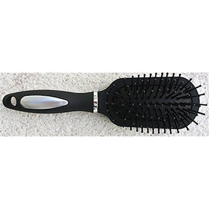 Osma Elina 65223 Luxury Wellness Hairbrush Black 17cm Matte Black Oval