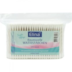 300 Cotton Swabs with Environmentally Friendly Paper Stems