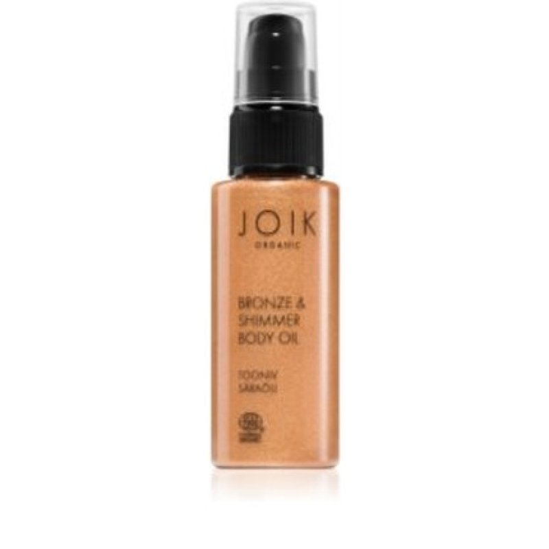 Joik Organic Bronze Shimmer 50 Ml - A Natural Bronzing Product For A Radiant Glow