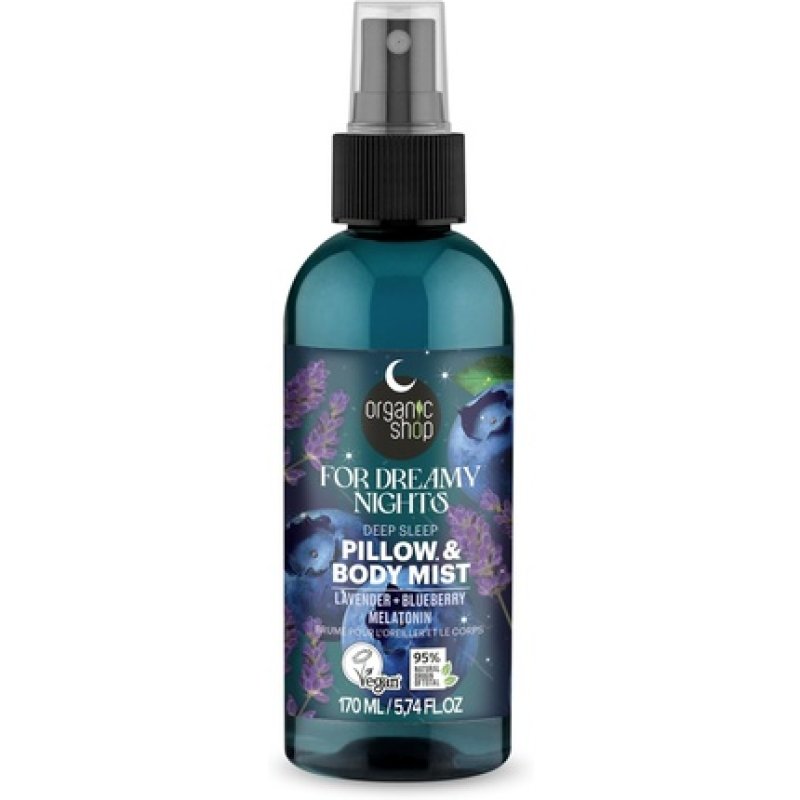 Organic Shop Sleeping Deep Sleep Pillow & Body Mist 170ml
