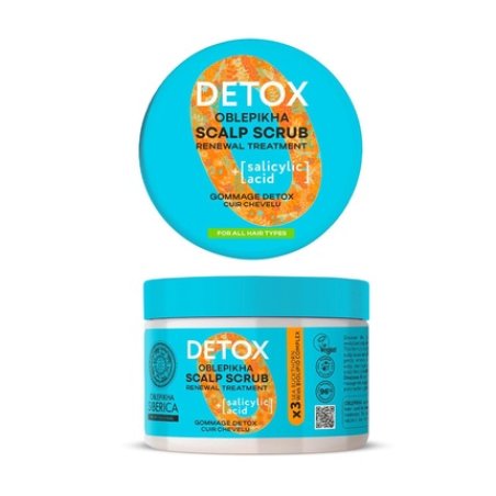 Natura Siberica Oblepikha Detox Exfoliant Salicylic Acid 300 Milliliters