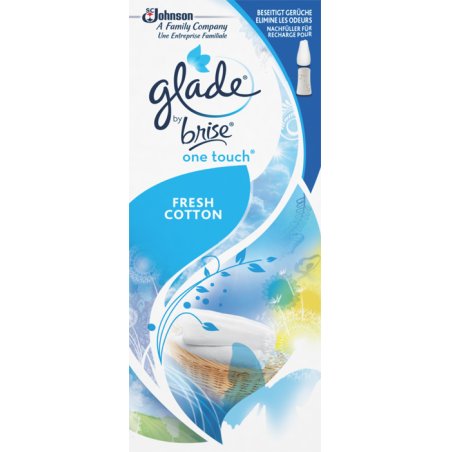 Glade Touch & Fresh Mini Spray for Instant Freshness in Bathroom & Toilet Pure Clean Linen 10ml