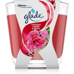 Glade Scented Candle Wiśnia i Piwonia 70g