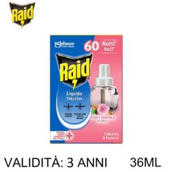 Raid Liquid Electric Fragrance 60n Pink And Sand 36ml By Raid