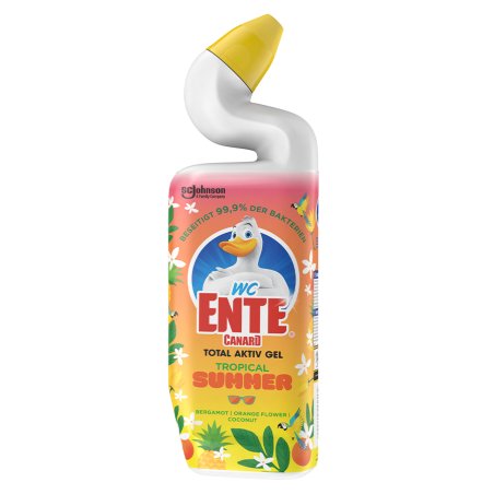 Wc Ente Total Active Gel Toilet Cleaning Agent Garden Escape 750 Ml