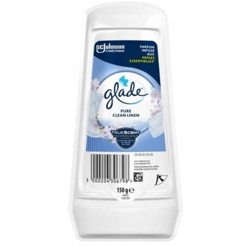 Sc Johnson Glade Air Freshener Gel Pure Linen 150g