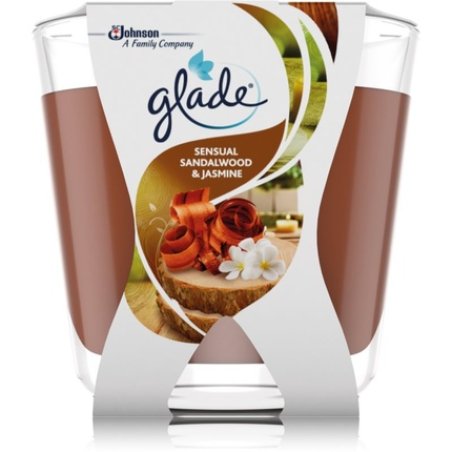 GLADE Sensual Sandalwood & Jasmine scented candle - 70 g